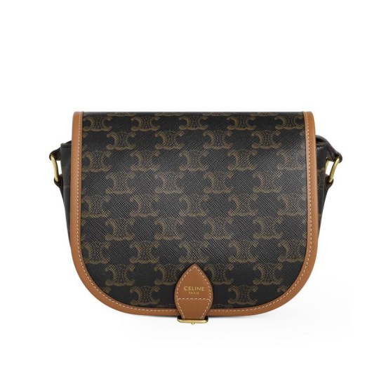 Replica Celine Medium Folco Bag Brown