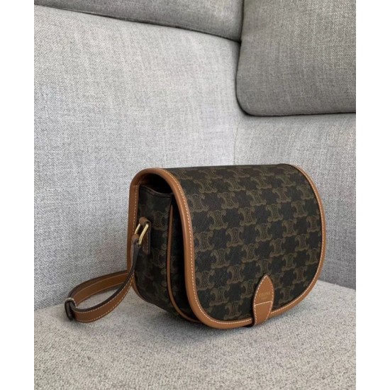 Replica Celine Medium Folco Bag Brown
