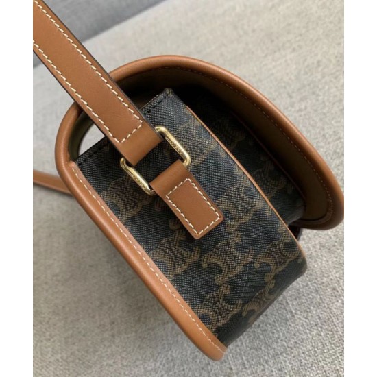 Replica Celine Medium Folco Bag Brown