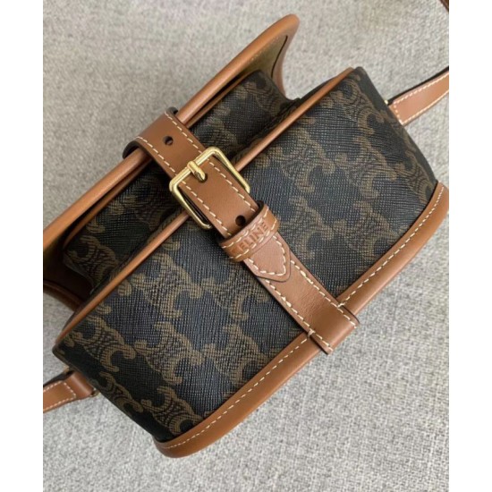 Replica Celine Medium Folco Bag Brown