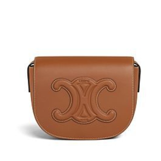 Replica Celine Folco Cuir Triomphe 198263 Coffee