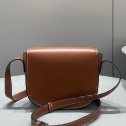 Replica Celine Folco Cuir Triomphe 198263 Coffee Replica Celine Folco Cuir Triomphe 198263 Coffee