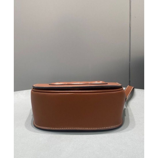 Replica Celine Folco Cuir Triomphe 198263 Coffee