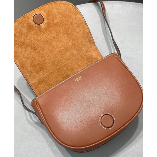 Replica Celine Folco Cuir Triomphe 198263 Coffee