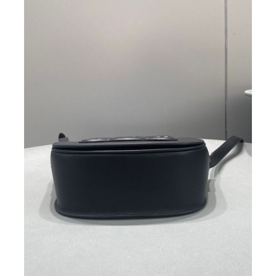 Replica Celine Folco Cuir Triomphe 198263 Black