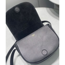 Replica Celine Folco Cuir Triomphe 198263 Black