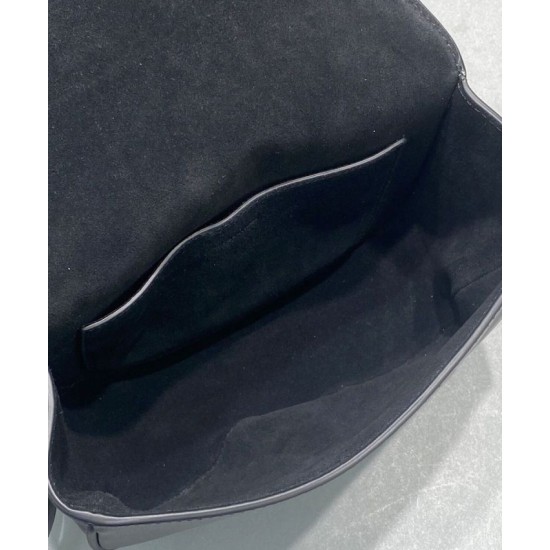Replica Celine Folco Cuir Triomphe 198263 Black