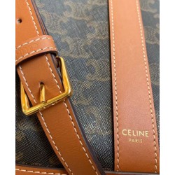 Fake Celine Medium Bucket Brown Replica