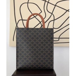 Replica Celine Small Cabas Vertical Brown