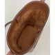 Fake Celine Small Bucket Cuir Triomphe Coffee Replica