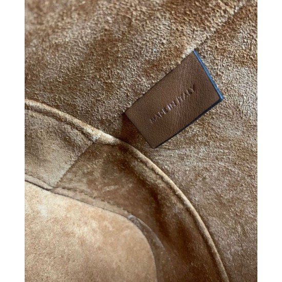 Fake Celine Small Bucket Cuir Triomphe Coffee Replica