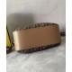 Fake Pomodorino FF Fabric Mini Bag 8BS059 Coffee Replica