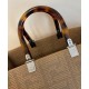 Replica Sunshine Medium FF Fabric Shopper Gray