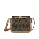 Fake Touch FF Fabric Bag 8BT349 Coffee Replica