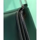 Replica Prada Brushed leather shoulder bag 1BD308 Black