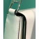 Fake Prada Brushed leather shoulder bag 1BD308 White Replica