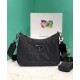 Replica Prada Padded nylon shoulder bag 1BC151