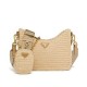 Fake Prada Re-Edition 2005 Raffia Bag 1BH204 Apricot Replica