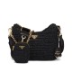 Replica Prada Re-Edition 2005 Raffia Bag 1BH204 Black