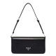 Replica Prada Brushed Leather Prada Femme Bag 1BD323 Black