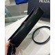 Replica Prada Brushed Leather Prada Femme Bag 1BD323 Black