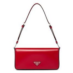Replica Prada Brushed Leather Prada Femme Bag 1BD323 Red