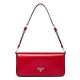 Replica Prada Brushed Leather Prada Femme Bag 1BD323 Red