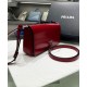 Replica Prada Brushed Leather Prada Femme Bag 1BD323 Red