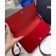 Replica Prada Brushed Leather Prada Femme Bag 1BD323 Red