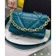 Fake Prada Padded Nappa Leather Shoulder Bag 1BD306 Blue Replica
