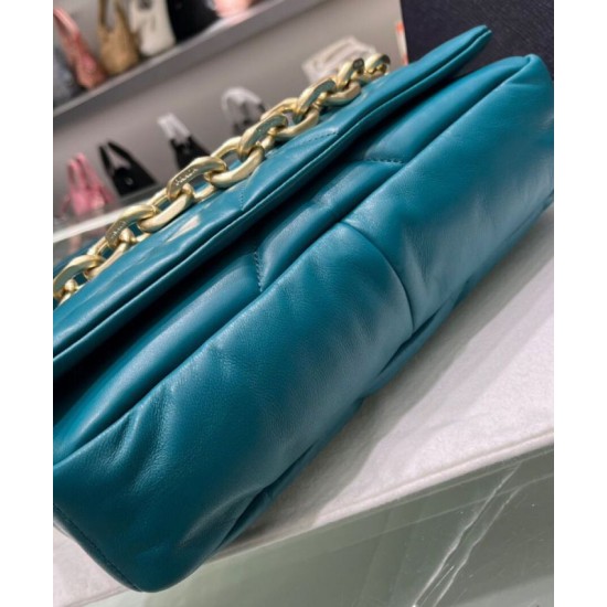 Fake Prada Padded Nappa Leather Shoulder Bag 1BD306 Blue Replica