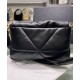Replica Prada Padded Nappa Leather Shoulder Bag 1BD306 Black