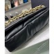 Replica Prada Padded Nappa Leather Shoulder Bag 1BD306 Black