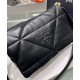 Replica Prada Padded Nappa Leather Shoulder Bag 1BD306 Black