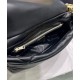 Replica Prada Padded Nappa Leather Shoulder Bag 1BD306 Black