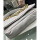 Replica Prada Padded Nappa Leather Shoulder Bag 1BD306 White