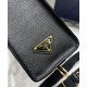 Replica Prada Medium Saffiano Leather Handbag 1BA337 Black