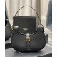 Replica YSL Saint Laurent Le Fermoir Hobo Bag In Shiny Leather Black Replica YSL Saint Laurent Le Fermoir Hobo Bag In Shiny Leather Black