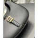 Replica YSL Saint Laurent Le Fermoir Hobo Bag In Shiny Leather Black Replica YSL Saint Laurent Le Fermoir Hobo Bag In Shiny Leather Black