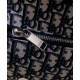 Replica Christian Dior Oblique Saddle Bag Dark Blue