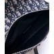 Replica Christian Dior Oblique Saddle Bag Dark Blue