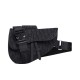 Replica Christian Dior Oblique Saddle Bag Black