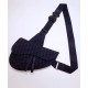 Replica Christian Dior Oblique Saddle Bag Black