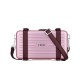 Replica Christian Dior And Rimowa Aluminum Personal Clutch On Strap Pink