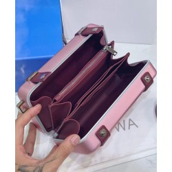 Replica Christian Dior And Rimowa Aluminum Personal Clutch On Strap Pink
