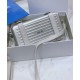 Fake Christian Dior And Rimowa Aluminum Personal Clutch On Strap Silver Replica