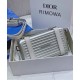 Fake Christian Dior And Rimowa Aluminum Personal Clutch On Strap Silver Replica
