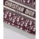 Replica Christian Dior Mini Book Tote Original Dior Oblique Embroidered Canvas Bag Red