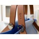 Fake Hermes Cabag Elan Bag In Celeste Canvas Replica
