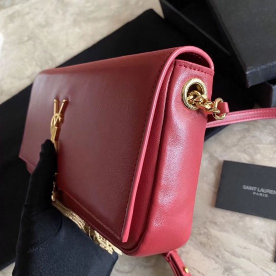 Replica YSL Saint Laurent kate 99 Tassel Bag Red